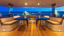 Motor yacht CALLISTA -   Aft Deck Al fresco Dining